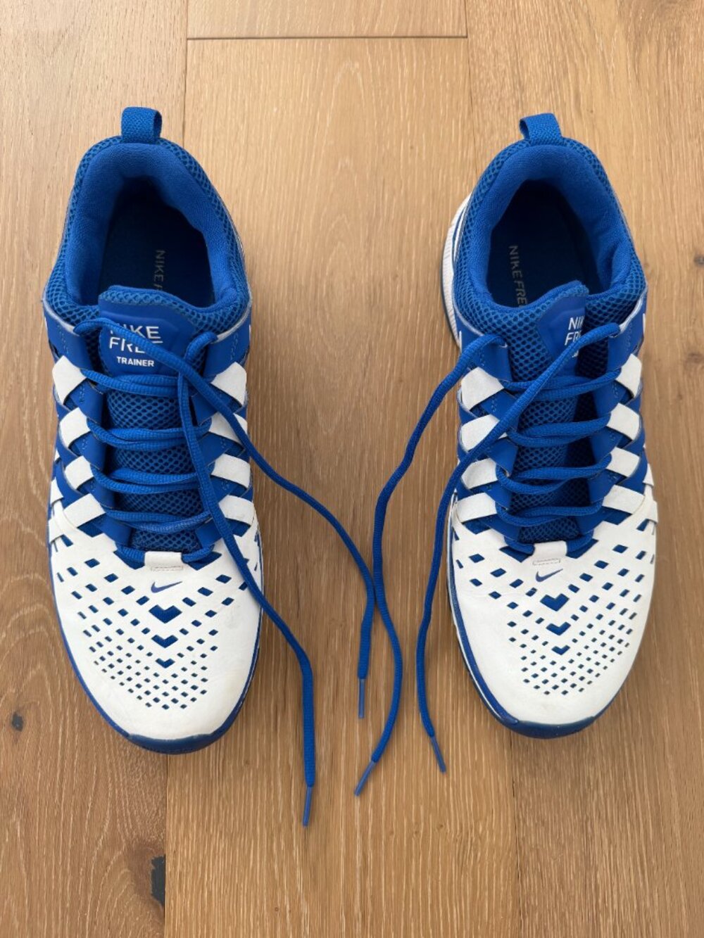 Nike Shoes Men 12 Free Trainer 5.0 TB Game Royal Blue White 579811-402 Sneakers - Picture 14 of 16